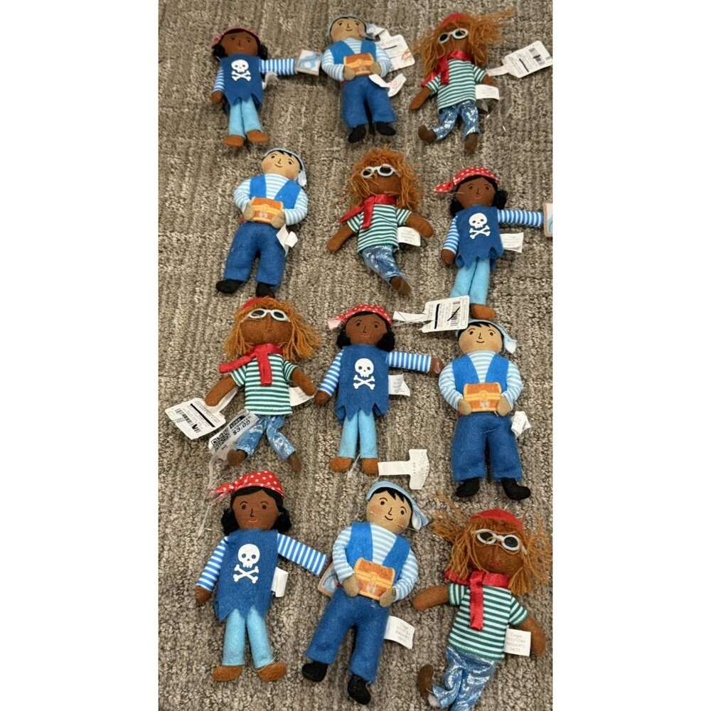 WONDERSHOP TARGET 2023 FELT XMAS ORNAMENTS LOT 66 PIRATE LLAMA GNOME SHOE BIRD - Picture 3 of 9